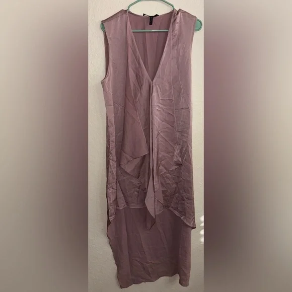 BCBG Mauve Sleeveless Dress - Picture 2 of 4